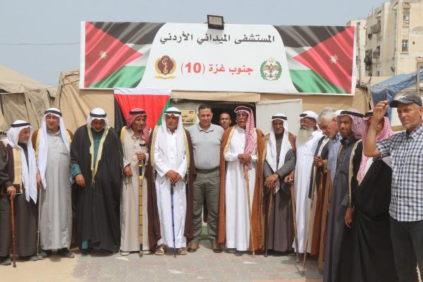 وجهاء غزة: الأردن كسر الحصار الإنساني عن القطاع