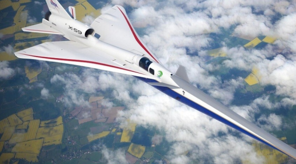 لأول مرة  ..  ناسا تختبر الطائرة X-59 الهادئة بسرعة تفوق الصوت