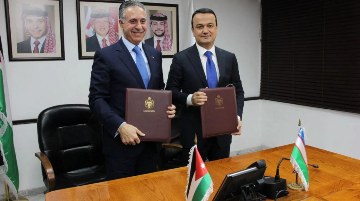 وزير الصناعة والتجارة ونظيره الأوزبكي يبحثان تعزيز التعاون الاقتصادي