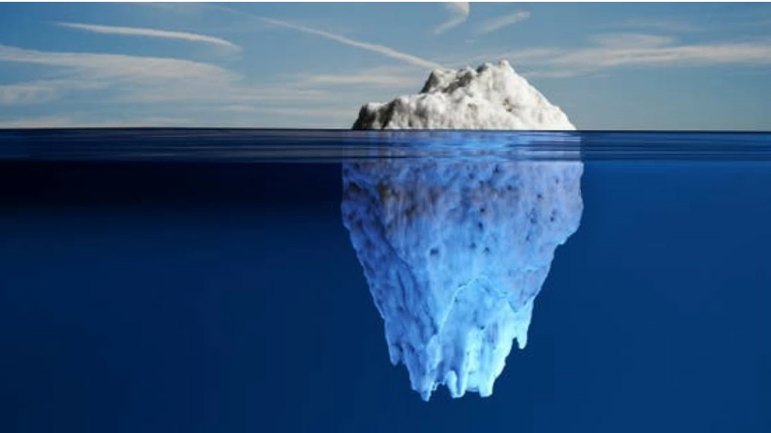 أقدم جبل جليدي في العالم يذاب ويتحول إلى بركة ماء