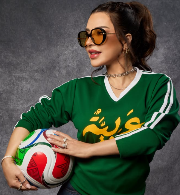 ألوان المنتخبات العربية تلهم النجمات في مونديال 2026
