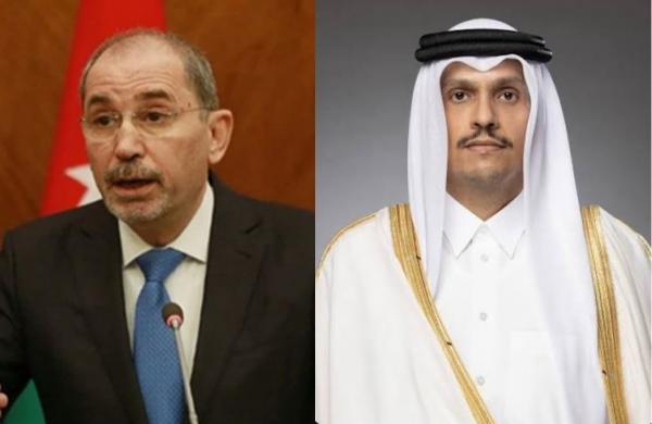 الأردن وقطر يبحثان جهود استعادة الهدوء الإقليمي