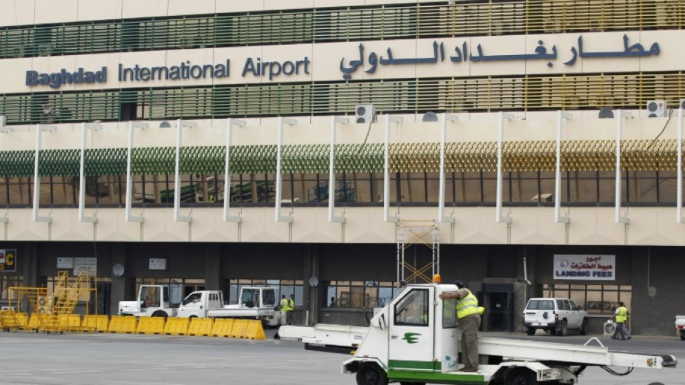 هجوم بمسيرات وصواريخ على قاعدة عسكرية في مطار بغداد