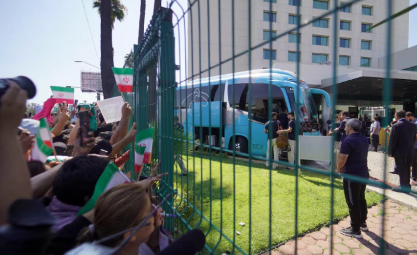 منتخب إيران يصل أمريكا استعدادا لمواجهة نيوزيلندا بكأس العالم