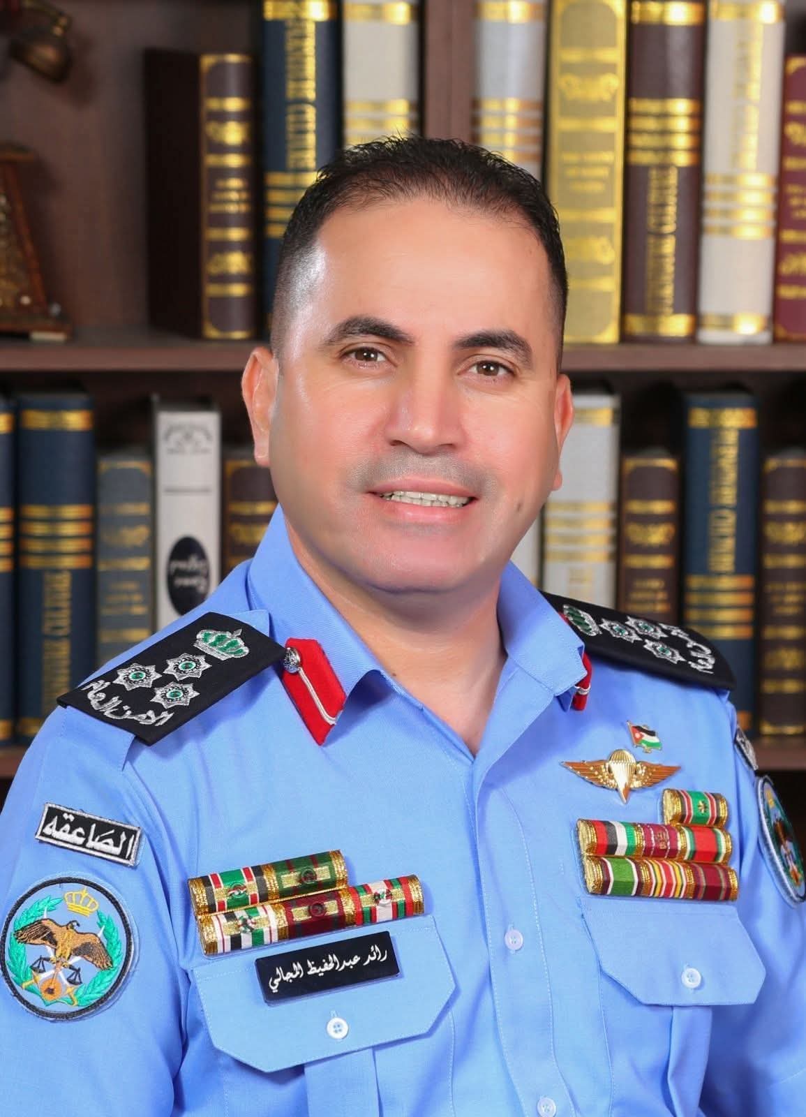 العميد رائد عبدالحفيظ المجالي  ..  مبارك الترفيع