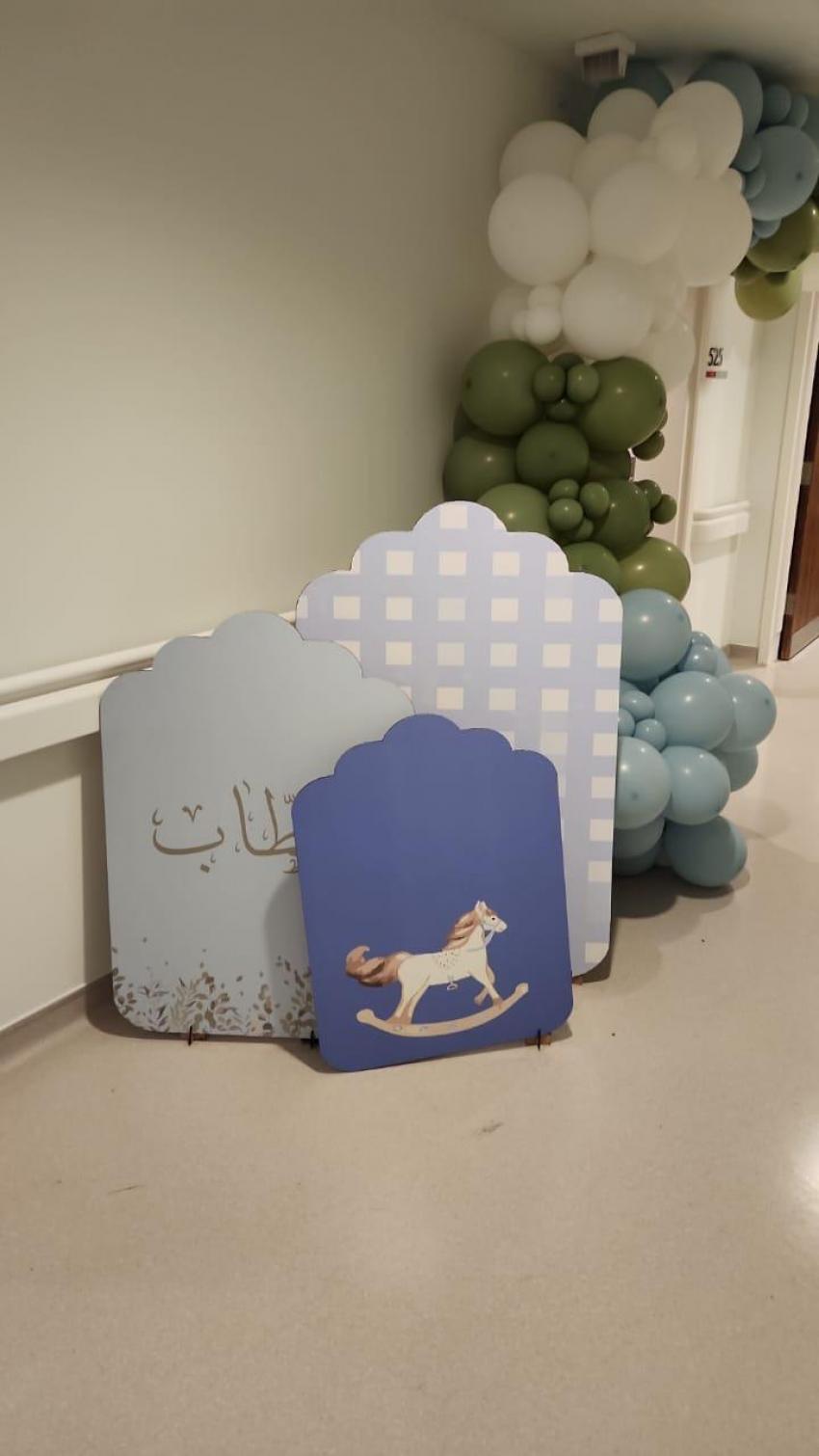 الزميل الاستاذ عمر كلاب يرزق بالحفيد الرابع