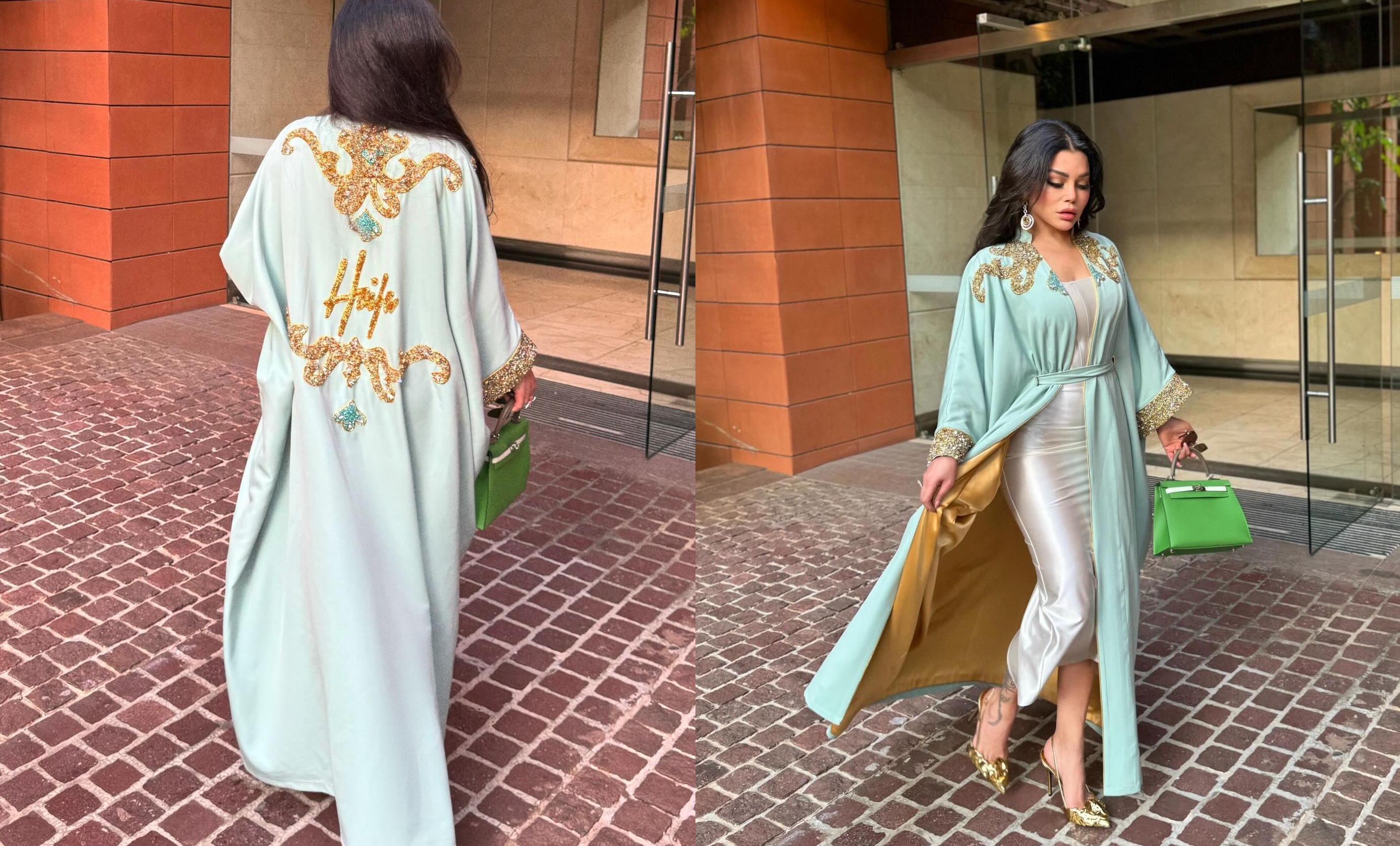 هيفاء وهبي بغطاء رأس في أول إطلالة رمضانية 2026… وجولة على أسلوبها المريح