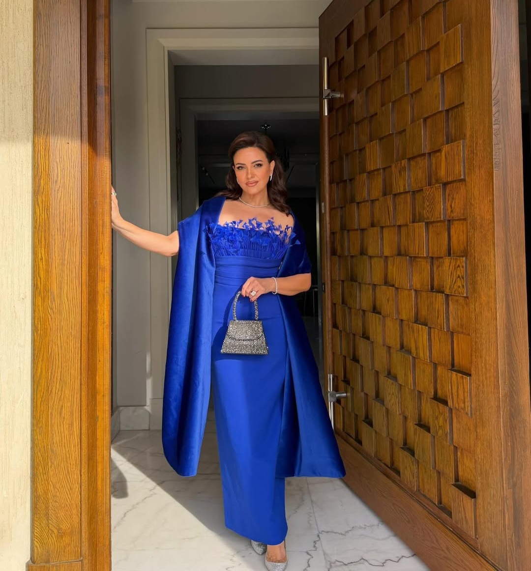 ريهام عبدالغفور ..  أناقة هادئة تخطف الأضواء في لحظة تكريم