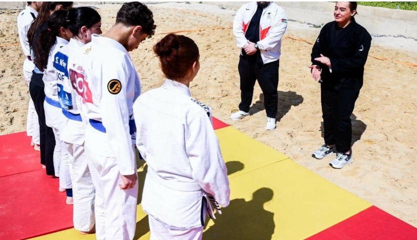  المنتخب الوطني للجوجيتسو يشارك بدورة الألعاب الآسيوية الشاطئية