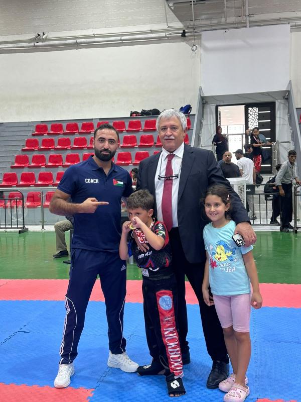 ليث نضال القطامين يحصد ذهبية المملكة للكيك بوكسينغ للمرة الثانية