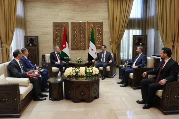 الأردن وسوريا يعربان عن ارتياحهما إزاء التطور المستمر والنمو المضطرد في علاقاتهما