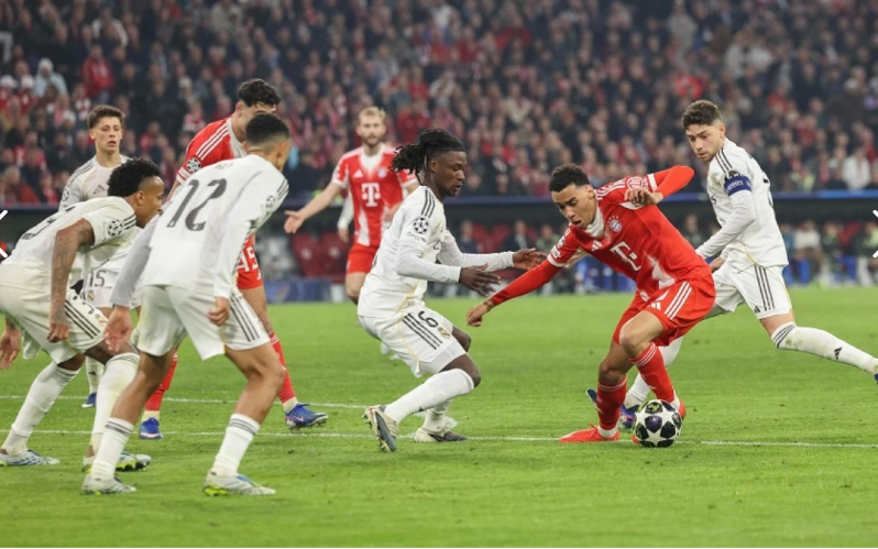 بايرن يقصي ريال مدريد ويتأهل لنصف نهائي دوري أبطال أوروبا