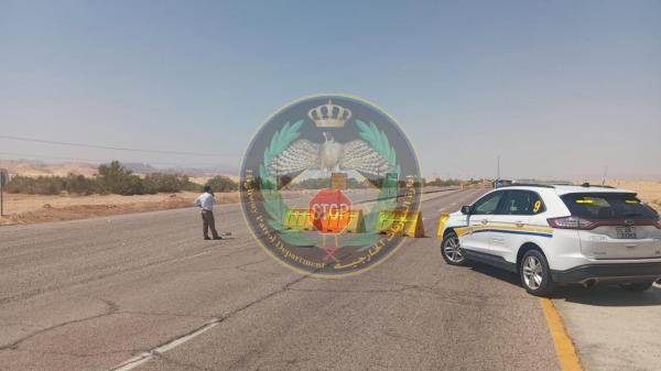 تحويلات مرورية على طريق وادي عربة