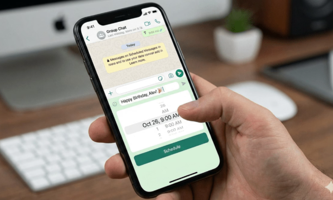 جدولة رسائل واتساب ..  أحدث الميزات القادمة لمستخدمي iOS
