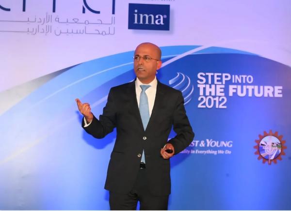 أكرم جروان يهنئ د. إبراهيم الكركي بمنحه "لقب معالي"