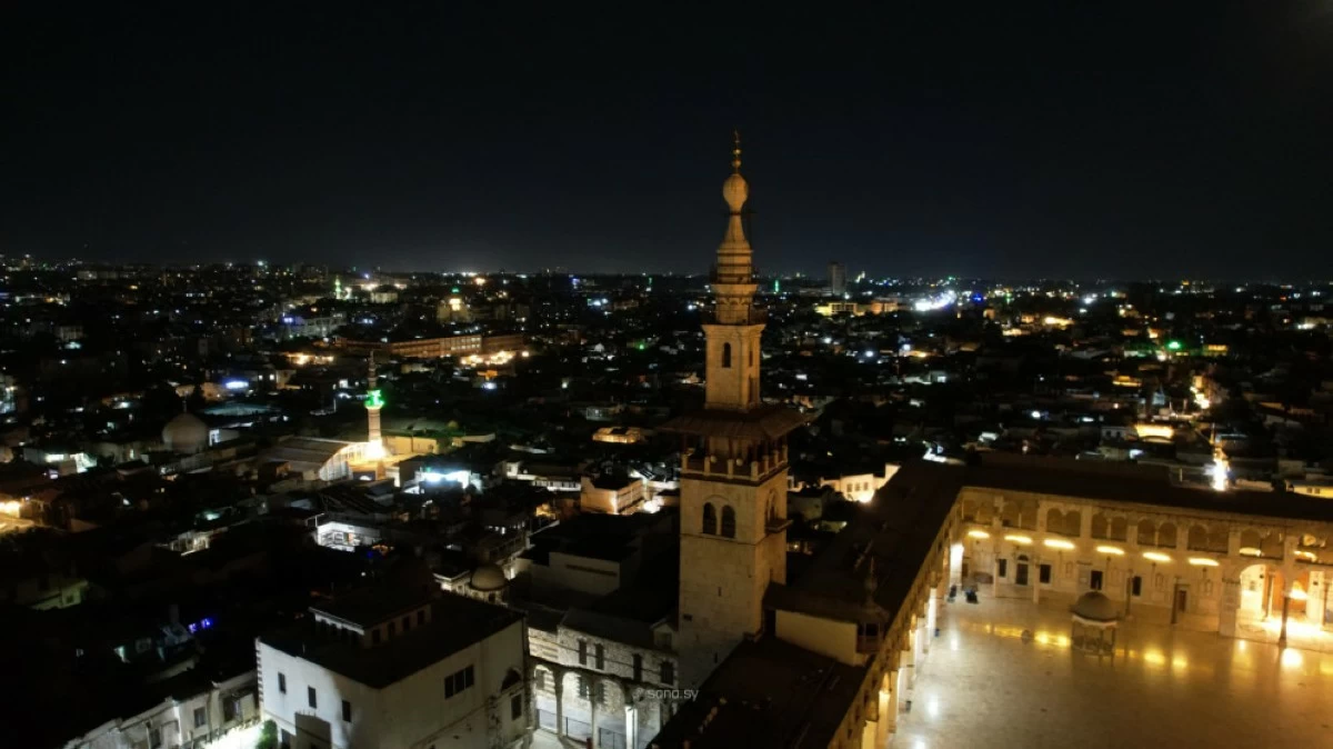 حريق محدود في الجامع الأموي بدمشق بسبب ماس كهربائي
