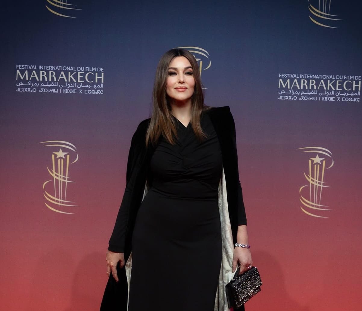 مونيكا بيلوتشي: الأسود رمز القوة والغموض