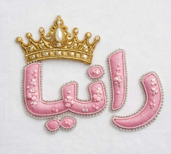 رانيا العموري ترى النور