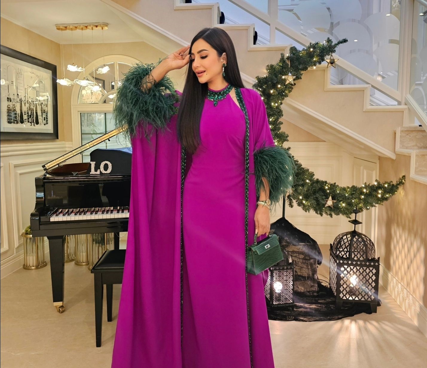 لجين عمران ..  أناقة رمضانية خالدة تلهم كل موسم