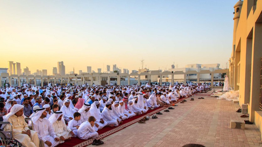 من سنن أداء صلاة العيد