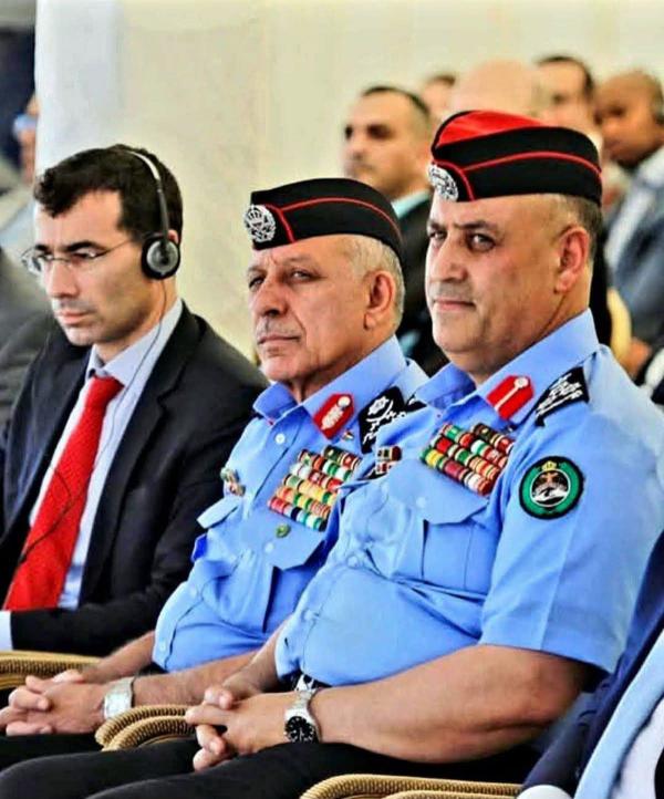 أبو ياسين المجالي يهنئ العميد فلاح المجالي بالموقع الجديد