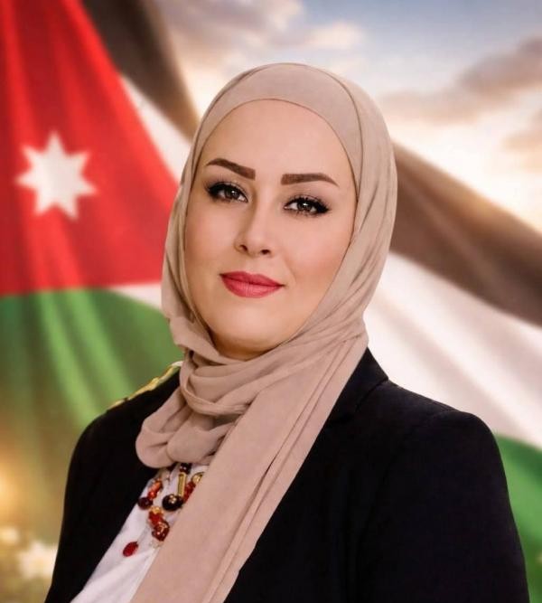 نادية الزعبي  ..  مبارك الفوز بالانتخابات