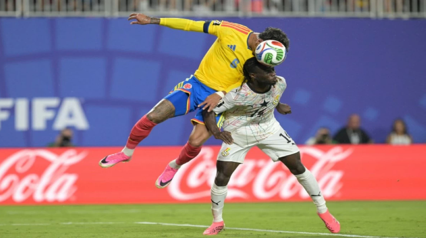 كولومبيا آخر المتأهلين إلى ثمن النهائي بفوزها على غانا 1-0