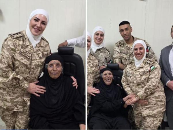 الخدمات الطبية تنجح بزراعة قرنية صناعية لأردنية بعمر 106 أعوام