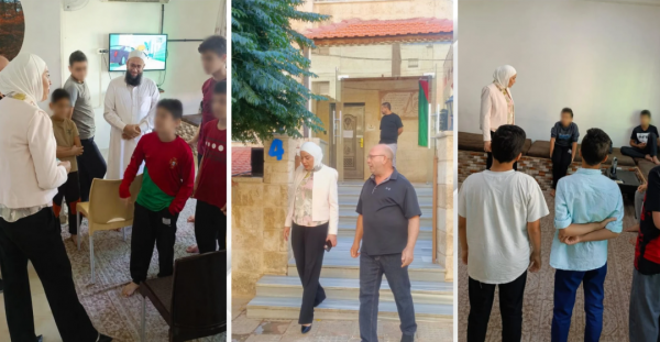 بني مصطفى تتفقَّد واقع الخدمات في دار رعاية أطفال عمان