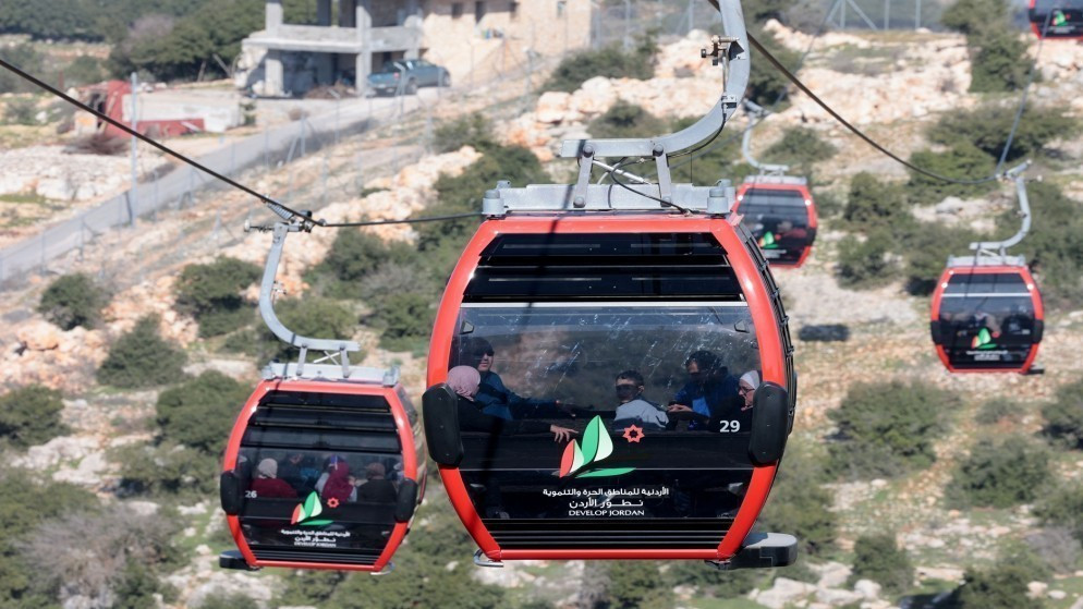 تلفريك عجلون ..  أيقونة سياحية ريادية تعزز التنمية المستدامة والحركة الاقتصادية في المحافظة