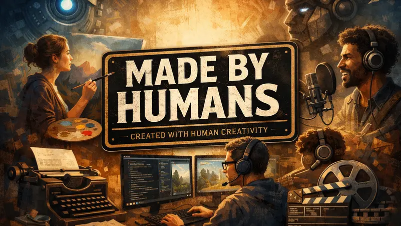 "صُنع بواسطة البشر" ..  هل أصبحنا في عصر يحتاج هذا التصنيف؟