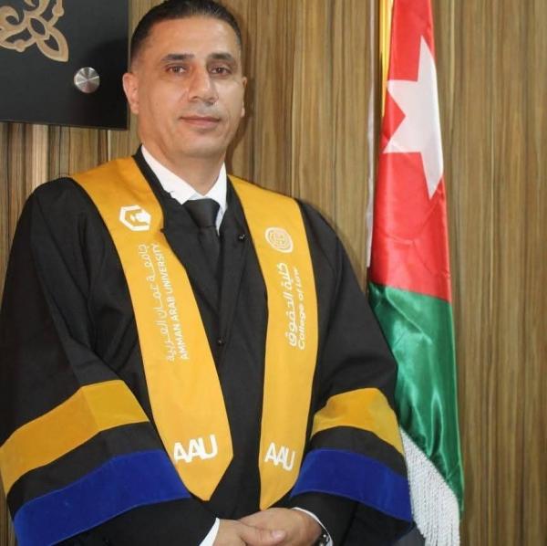 سامر عطيات  ..  مبارك الماجستير في تخصص التحكيم
