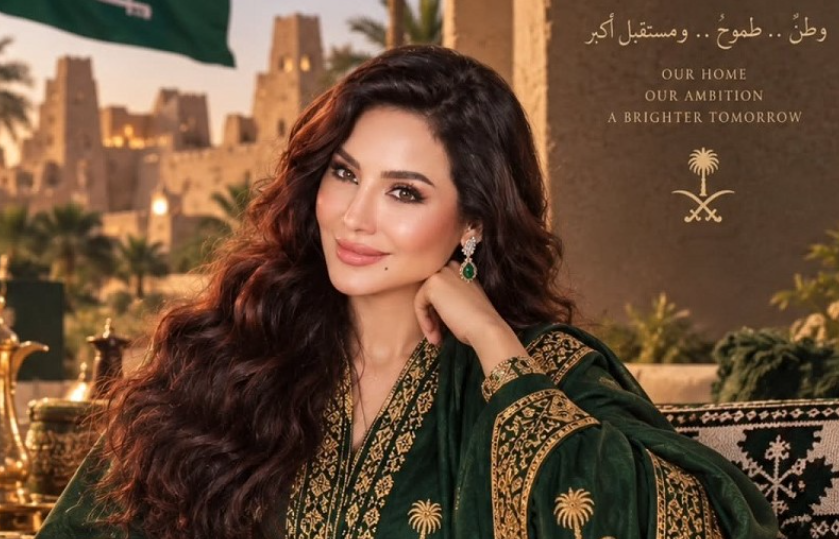 لمسات جمالية مستوحاة من التراث في إطلالات المشاهير باليوم الوطني السعودي 2026