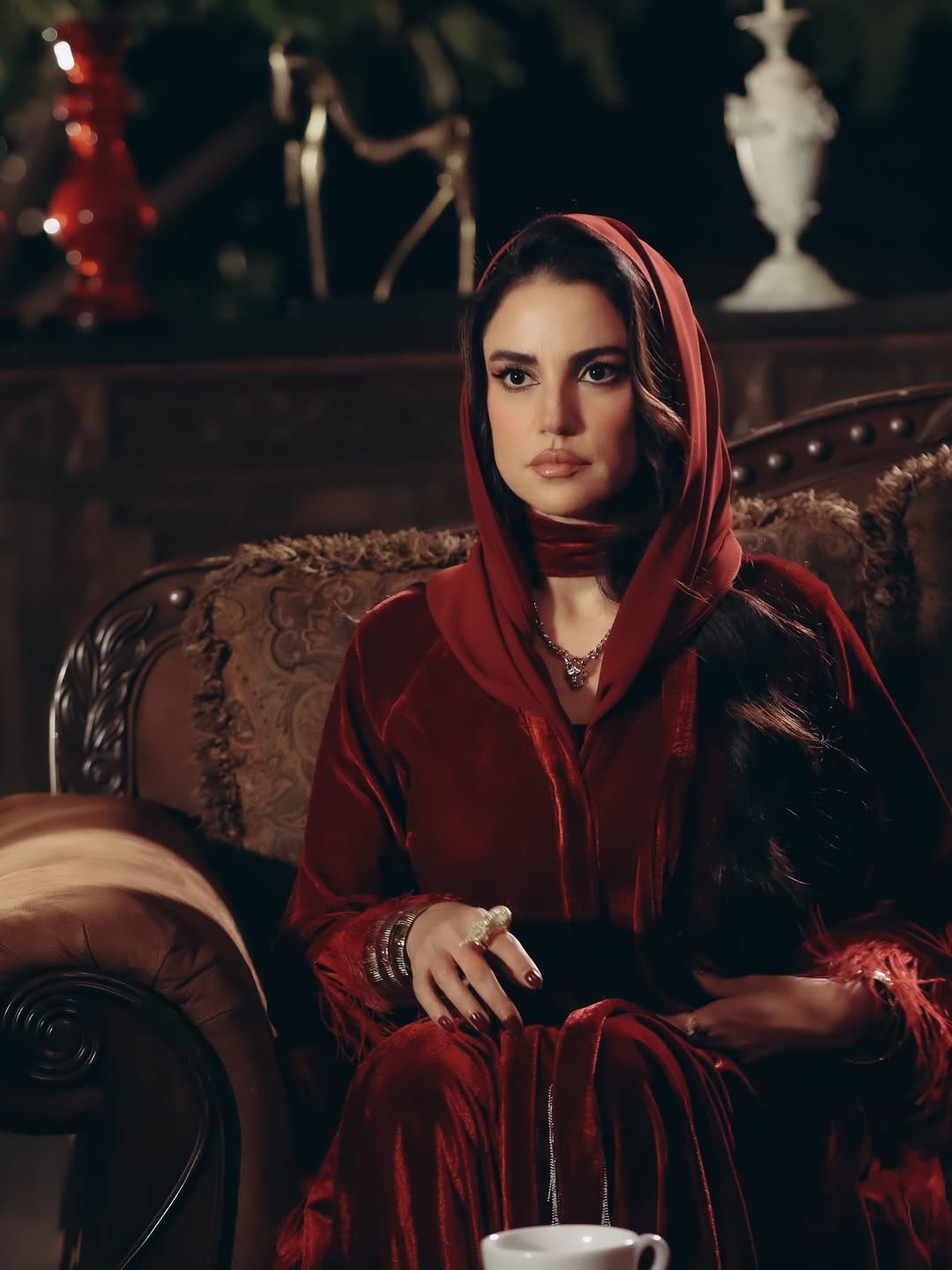 أناقة شرقية لافتة لدرة في دور “ميادة” بمسلسل “علي كلاي”