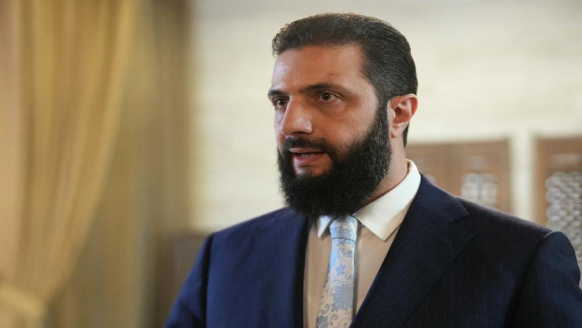 الشرع: على إسرائيل تغيير سياساتها