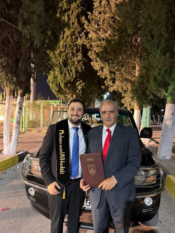 الدكتور محمد أحمد الحديدي  ..  مبارك التخرج