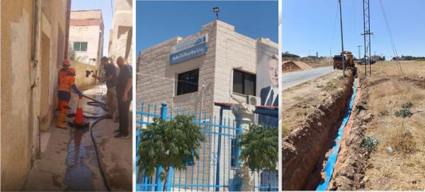 تنفيذ خطوط مياه وصرف صحي في مادبا بـ4 ملايين دينار خلال العام الحالي