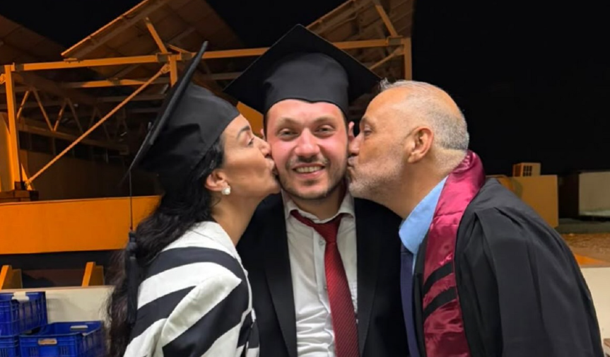نادين الراسي تحتفل بتخرج نجلها مارك من كلية الطب برسالة مؤثرة