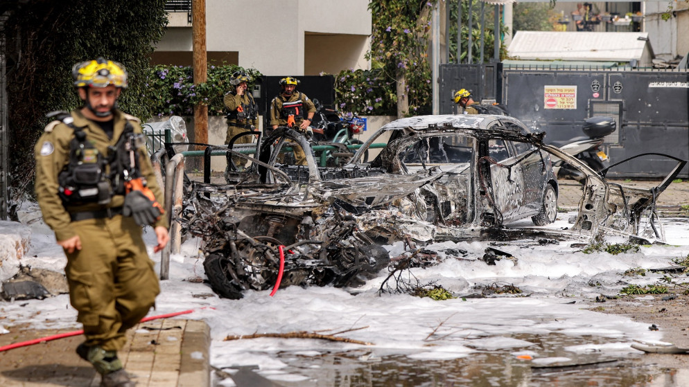 شظية صاروخ إيراني تصيب مبنى سكنيا للقنصل الأميركي في إسرائيل