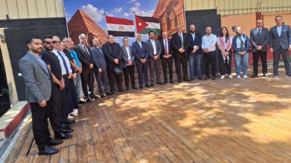 وفد أردني يزور القنصلية الفخرية بالإسكندرية