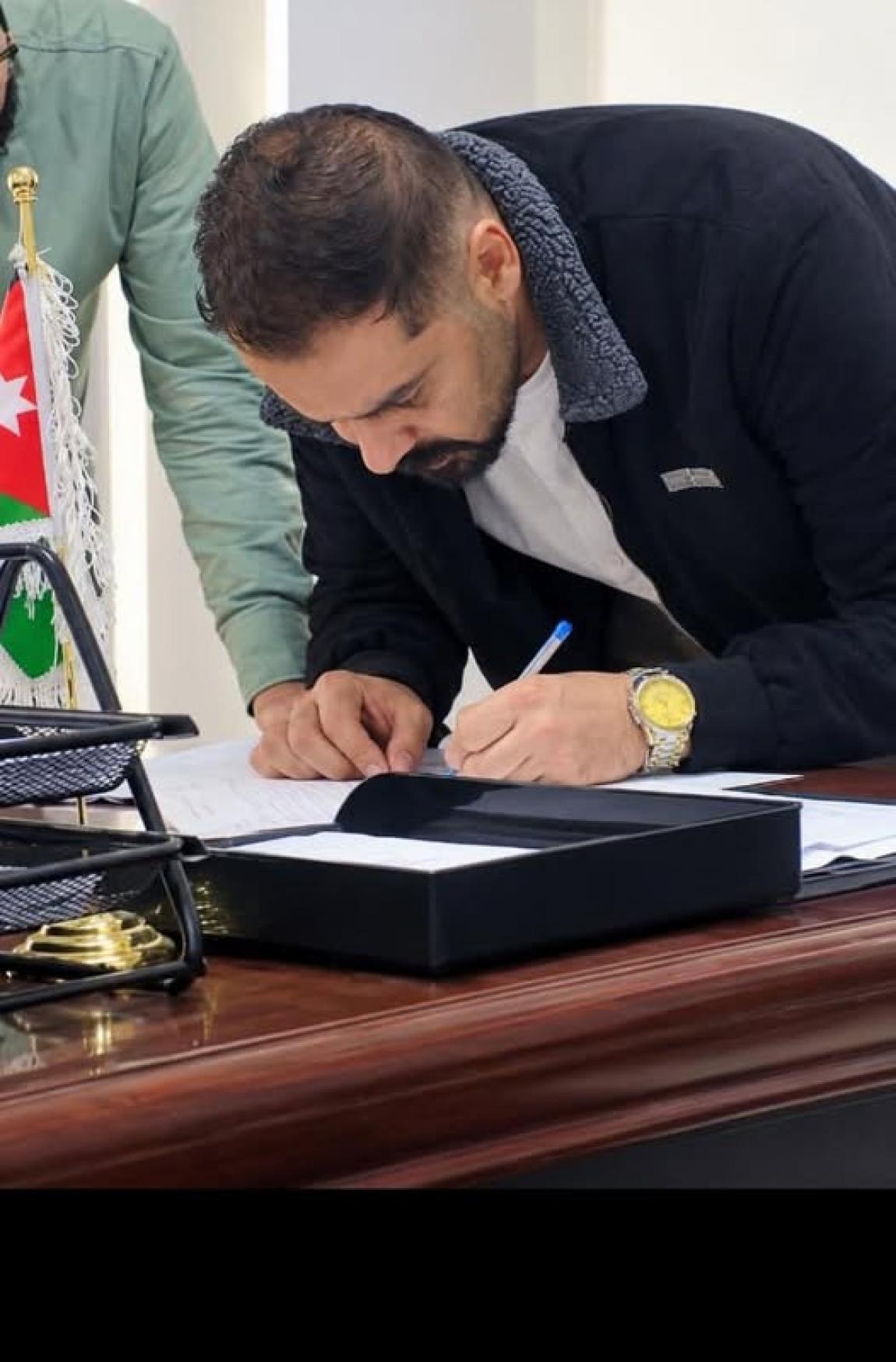 طالب الدعجة  ..  مبارك عقد القران