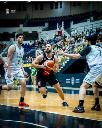 منتخب السلة يختتم الدور الأول بفوز على العراق