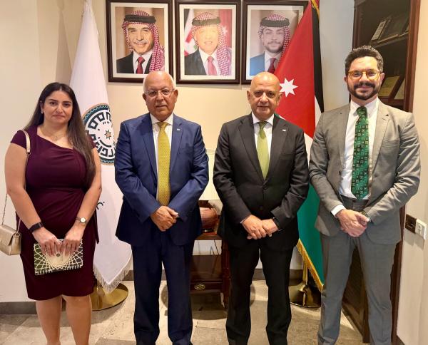 تجارة الأردن تبحث مع الغرفة العربية البرازيلية توسيع التعاون الاقتصادي