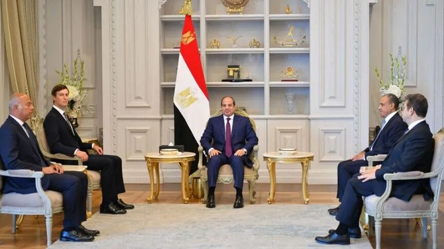 السيسي يشدد لكوشنر على ضرورة تسوية أزمات المنطقة حفاظا على الاستقرار